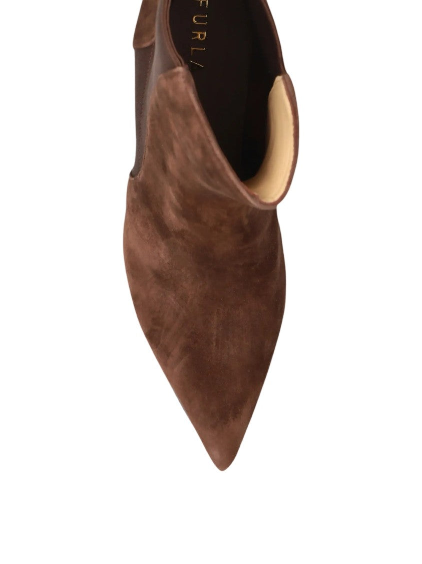 Furla Aria Suede Ankle Boots