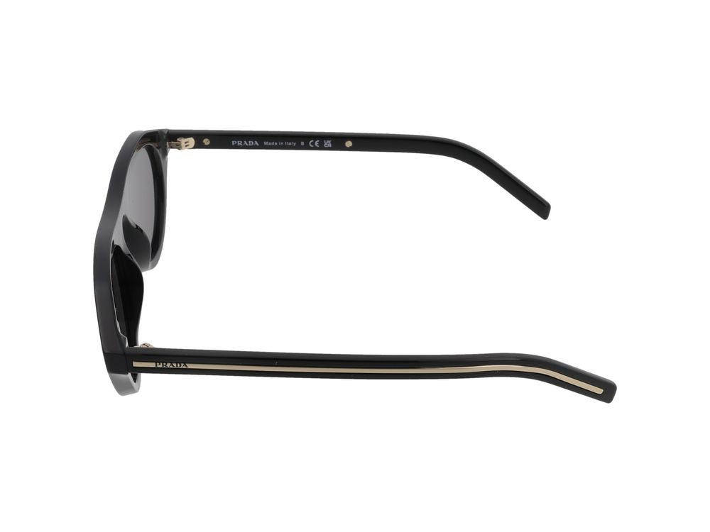Prada Black 0Pr B15s Acetate Cat-Eye Sunglasses
