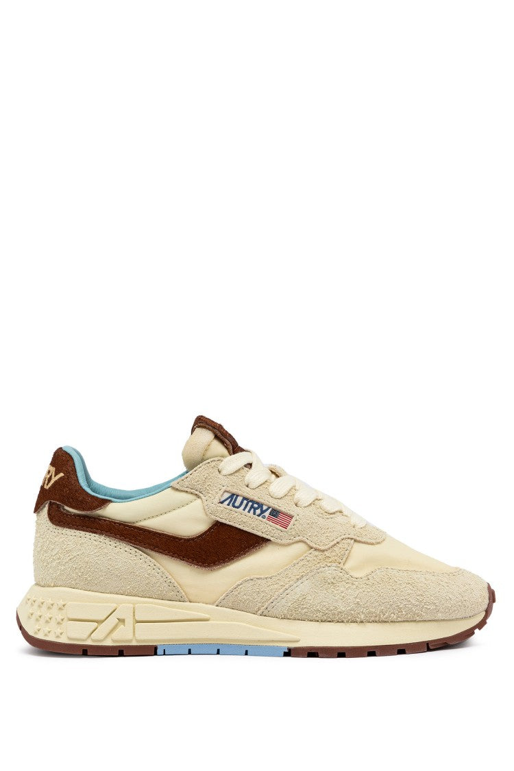 Autry Reelwind Suede Calf Hair Sneakers