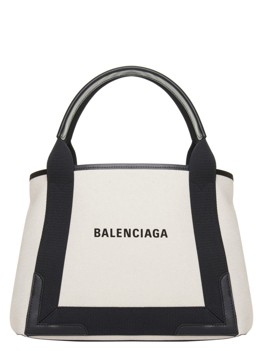 Balenciaga 'Navy Cabas' Small Shopping Bag