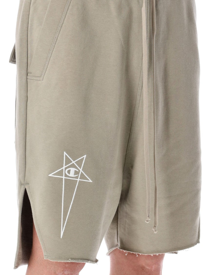 Rick Owens Beveled Pods Casual Shorts