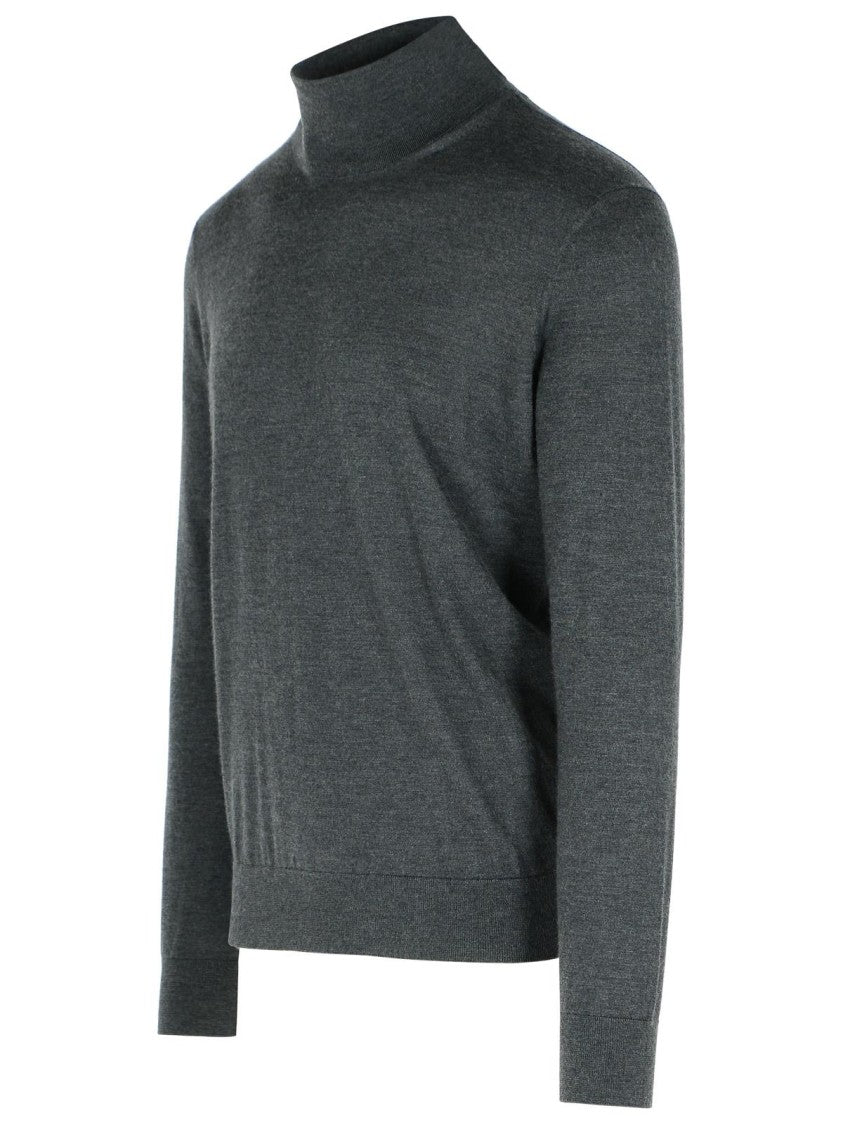 Zegna Cashmere And Silk Turtleneck Sweater
