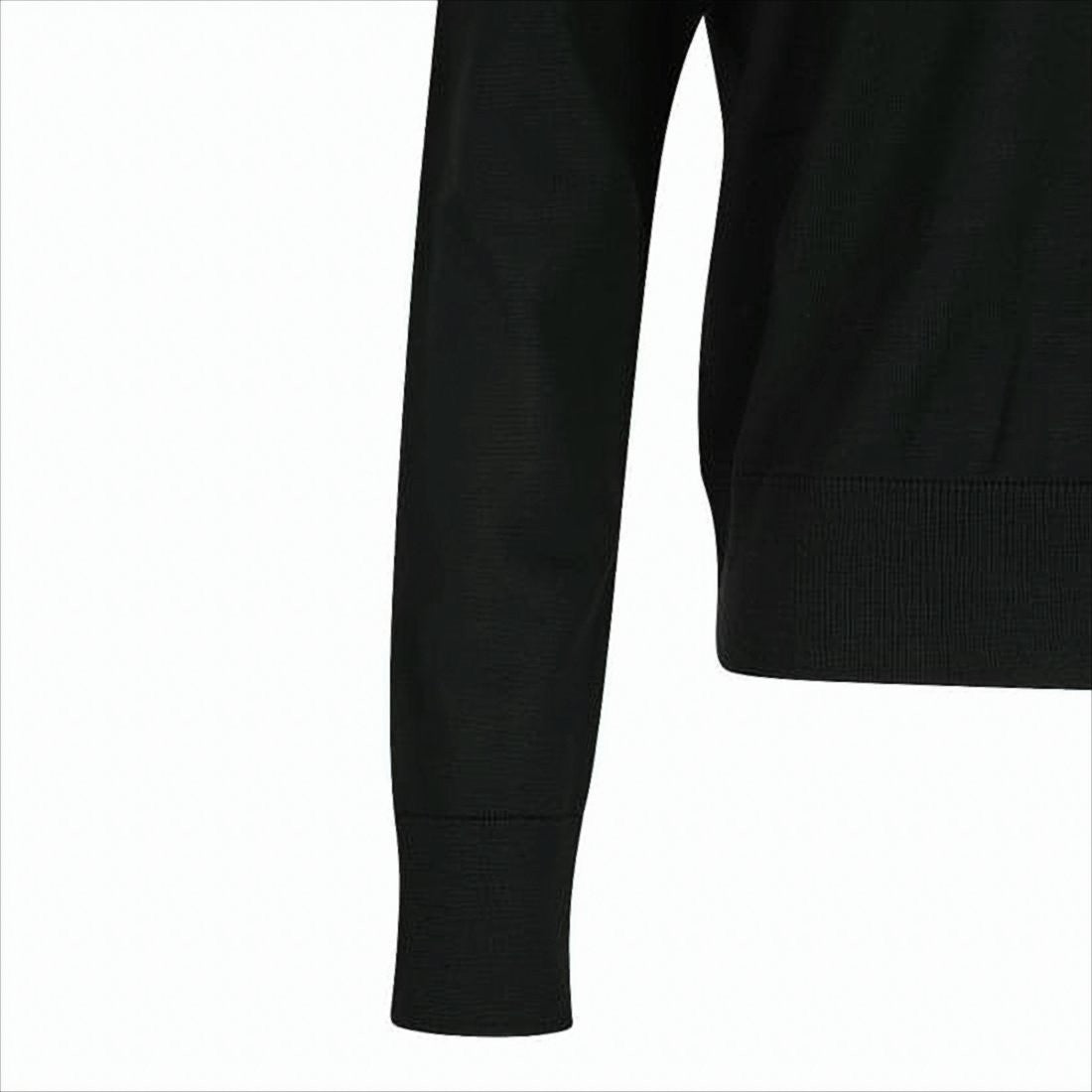 Maison Kitsuné Classic Wool Cardigan With Round Neckline And Embroidered Detail