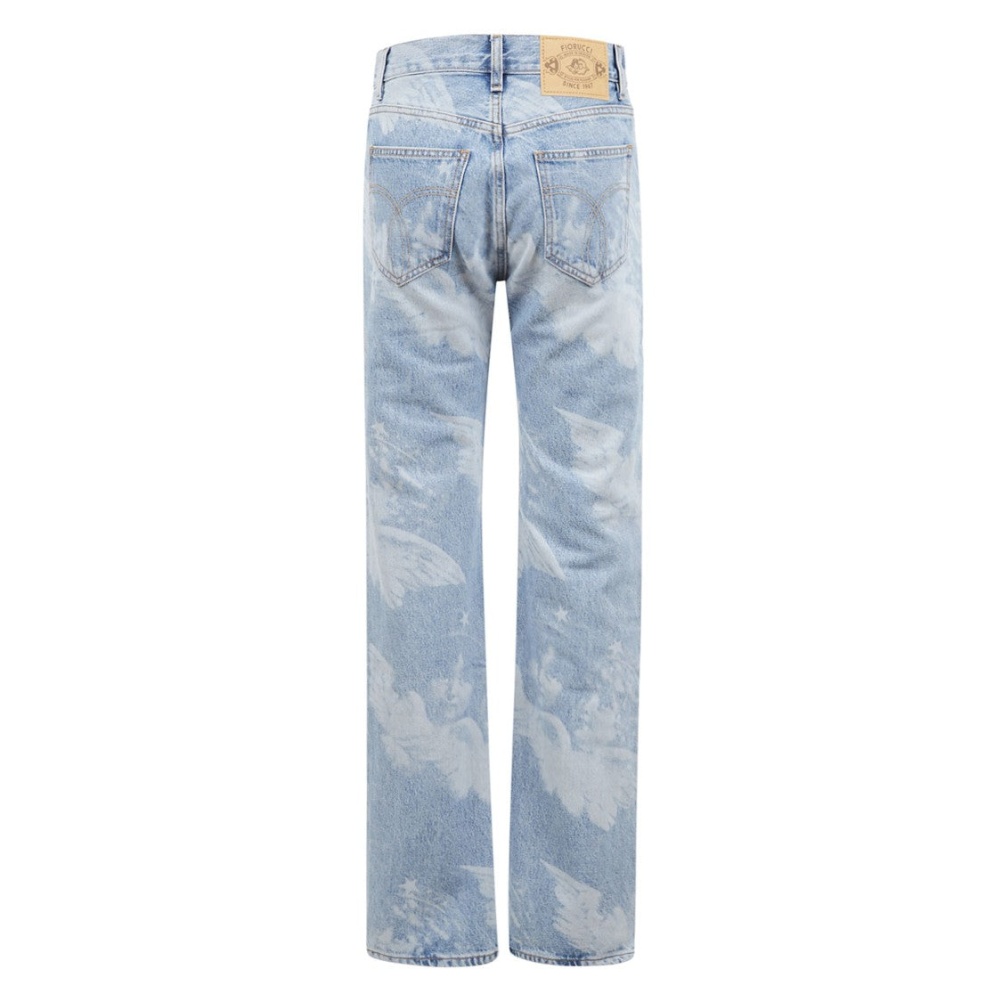 Fiorucci High-Waist Straight Jeans