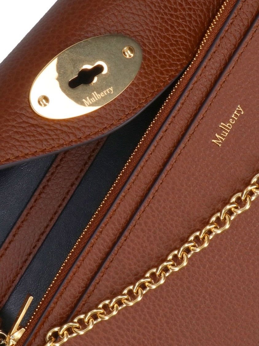 Mulberry “Darley” Chain Pochette – Brown