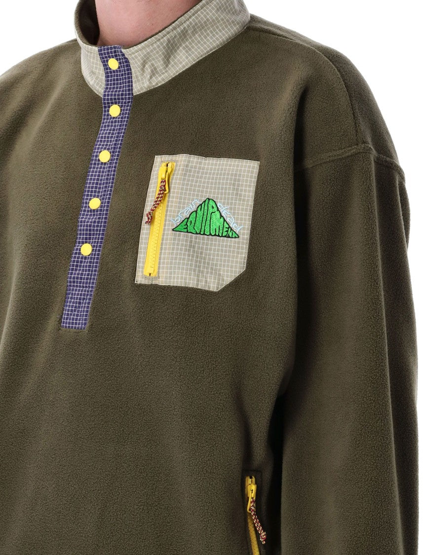 Brain Dead Equip Fleece Pullover Jacket