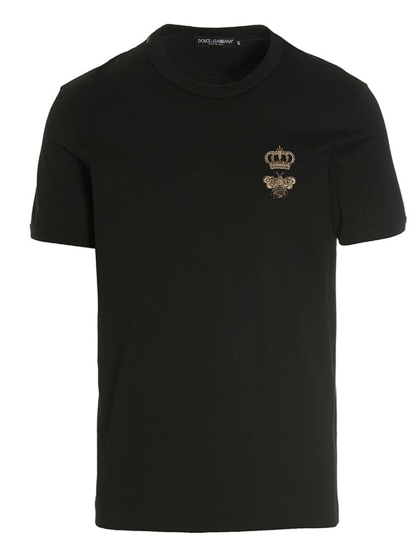 Dolce & Gabbana Black Sicily' T-Shirt