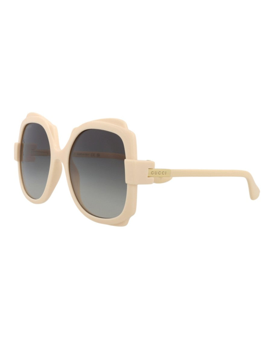 Gucci Round-Frame Injection Sunglasses
