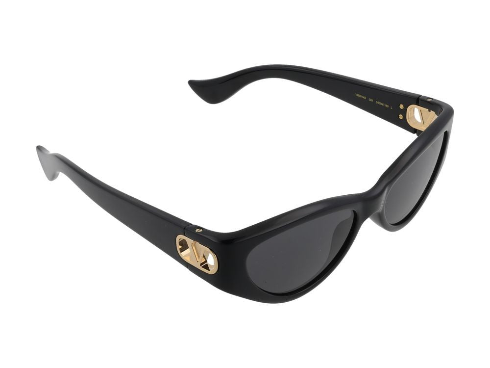 Valentino Black Vg0014s Bio-Injected Cat-Eye Sunglasses