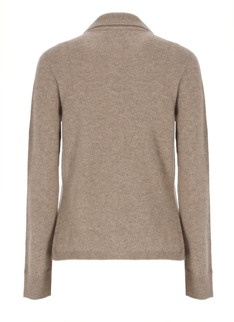 Vanisé Brown Cashmere Cardigan