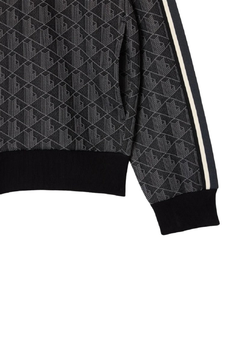 Lacoste Black Zip Sweatshirt