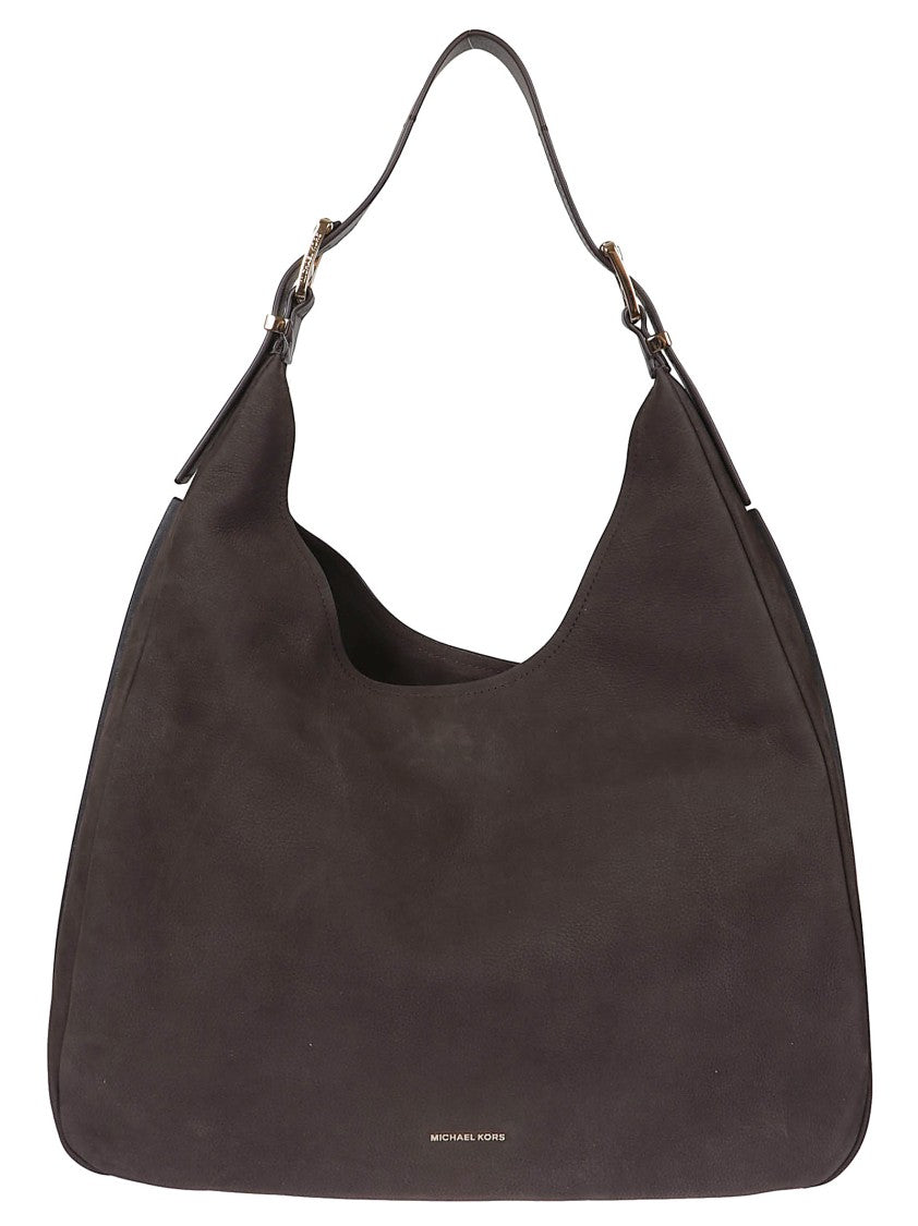 Michael Kors Nolita Chocolate Suede Tote Bag