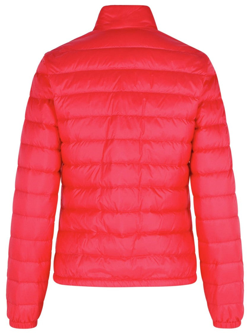 Moncler Lans' Fuchsia Polyamide Down Jacket
