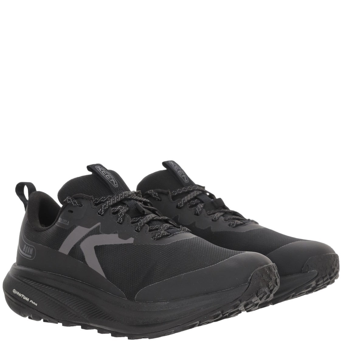 Keen Black Roam Perforated Mesh Sneakers