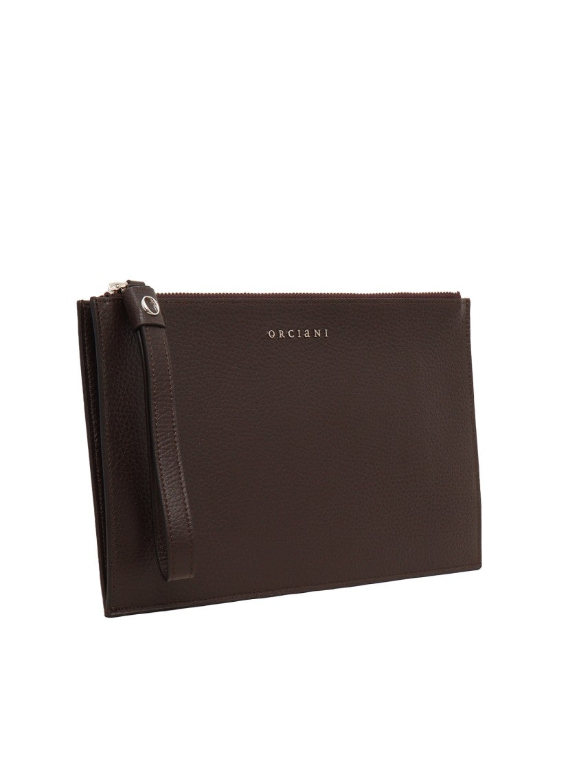 Claudio Orciani Textured Calf Leather Wallet