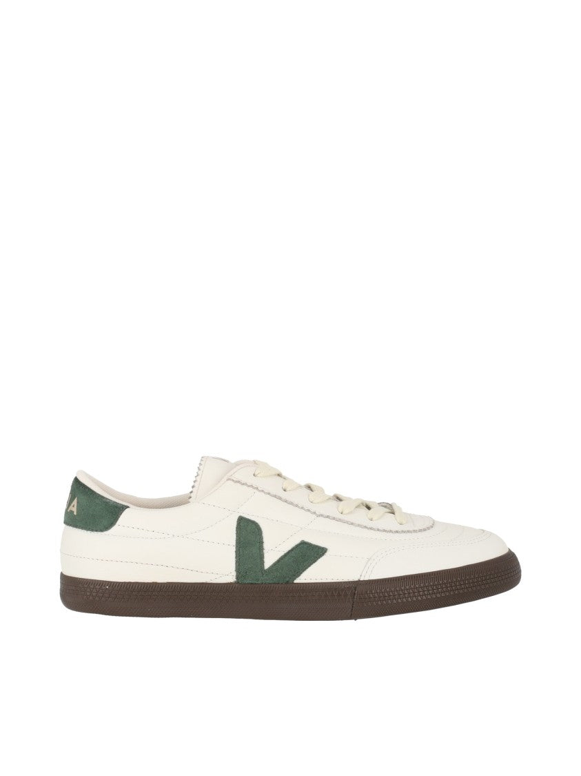Veja White Panenka Suede Accent Low-Top Sneakers