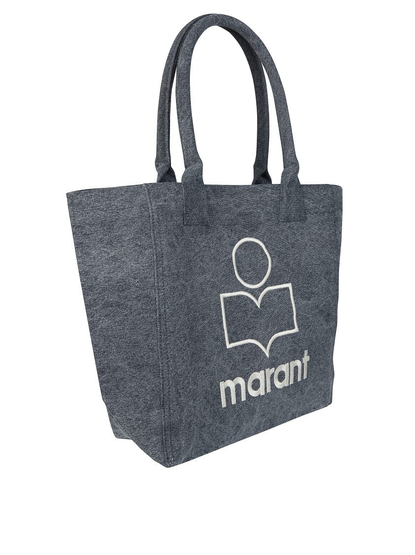 Isabel Marant Small Yenkygz Graphic Cotton Tote Bag
