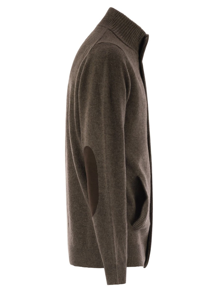 Barbour Zip-Up Jumper Patch