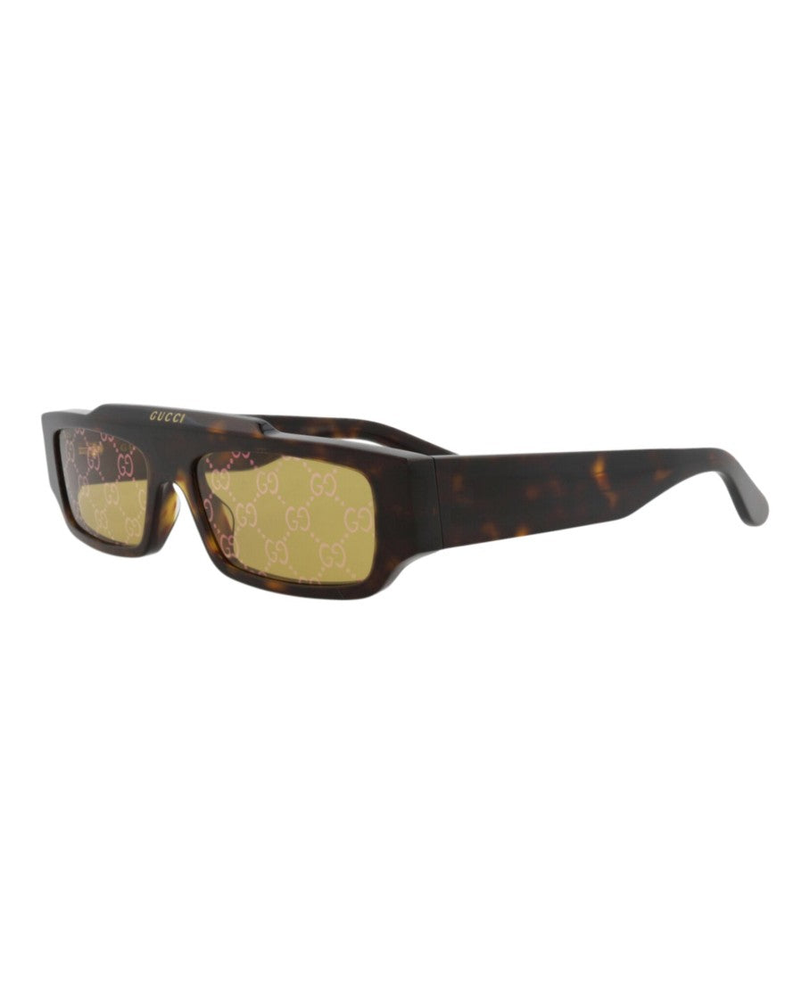 Gucci Square-Frame Recycled Acetate Sunglasses