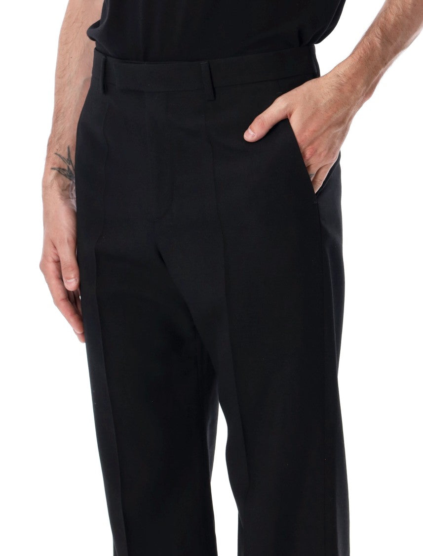 Valentino Garavani Deep Noir Tailored Straight-Leg Formal Pants