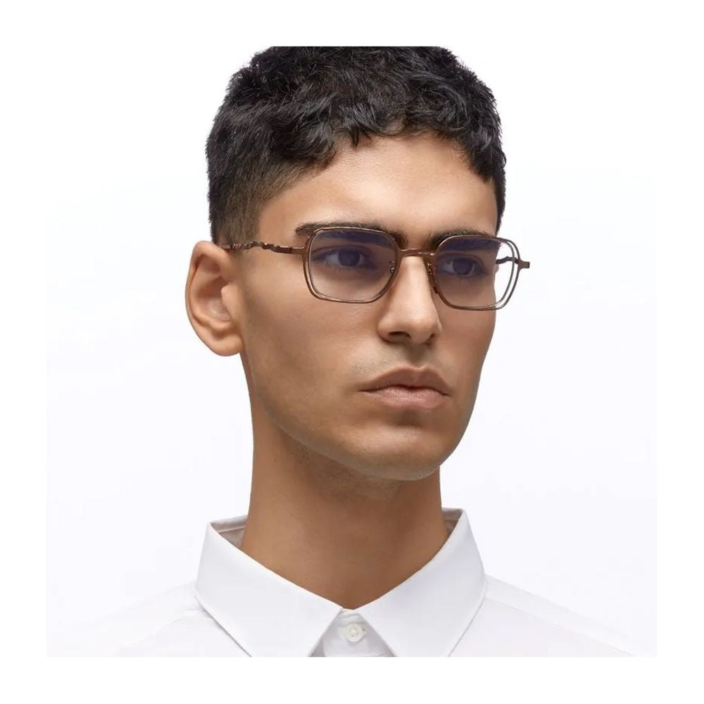 Kuboraum Mask H22 Sculptural Brown-Bronze H22 Eyewear