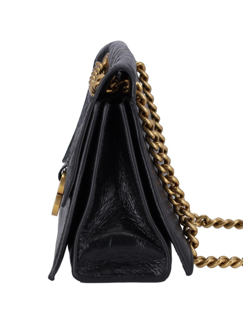 Balenciaga Small 'Crush' Bag – Black