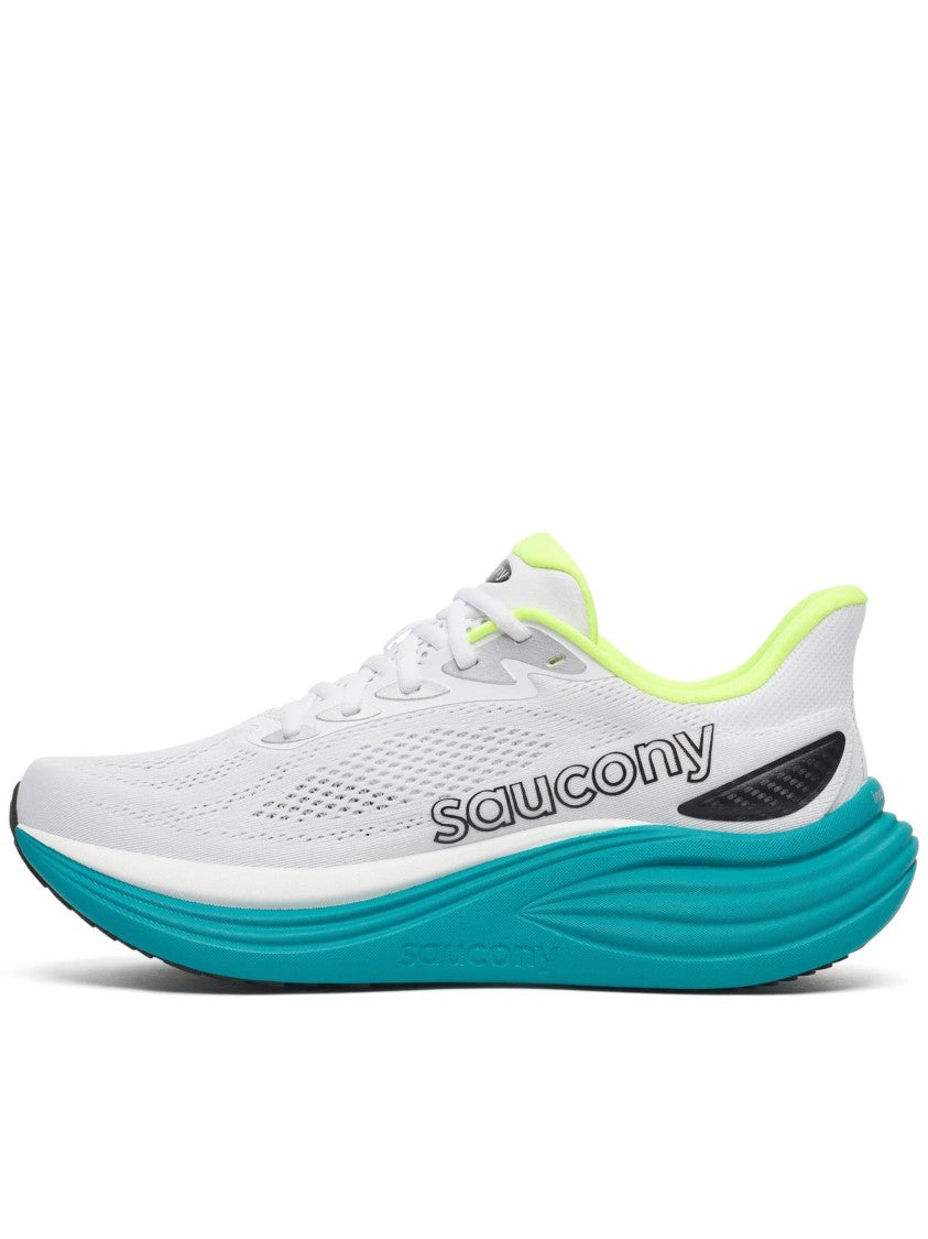 Saucony Teal Midsole Breathable Mesh Sneakers