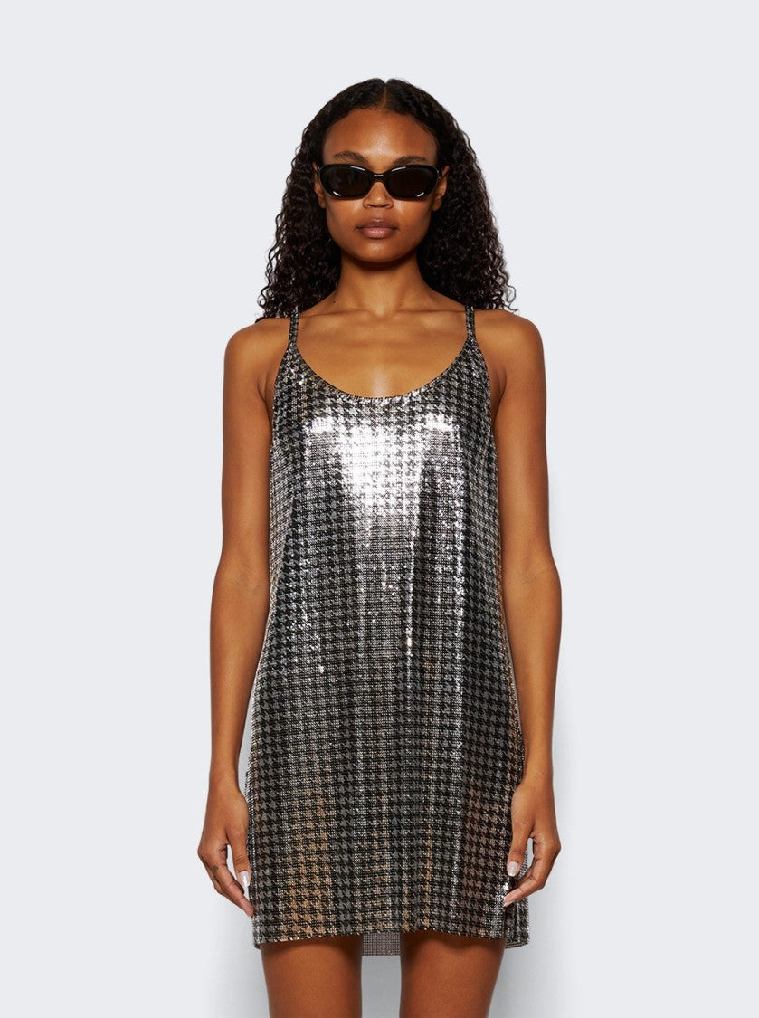 Rabanne Houndstooth Mini Dress