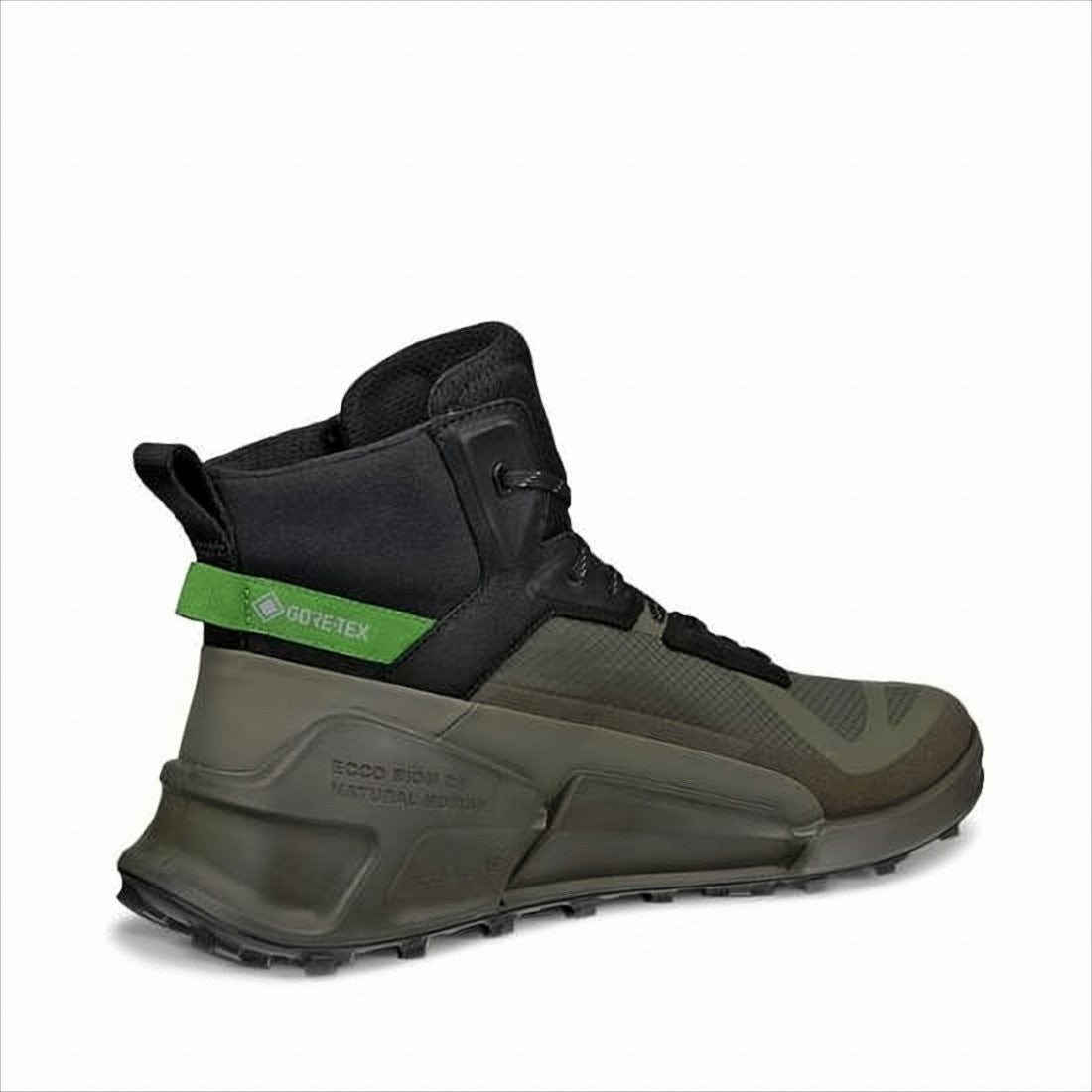 Ecco High-Top Sneakers With Gore-Tex And Leather Construction