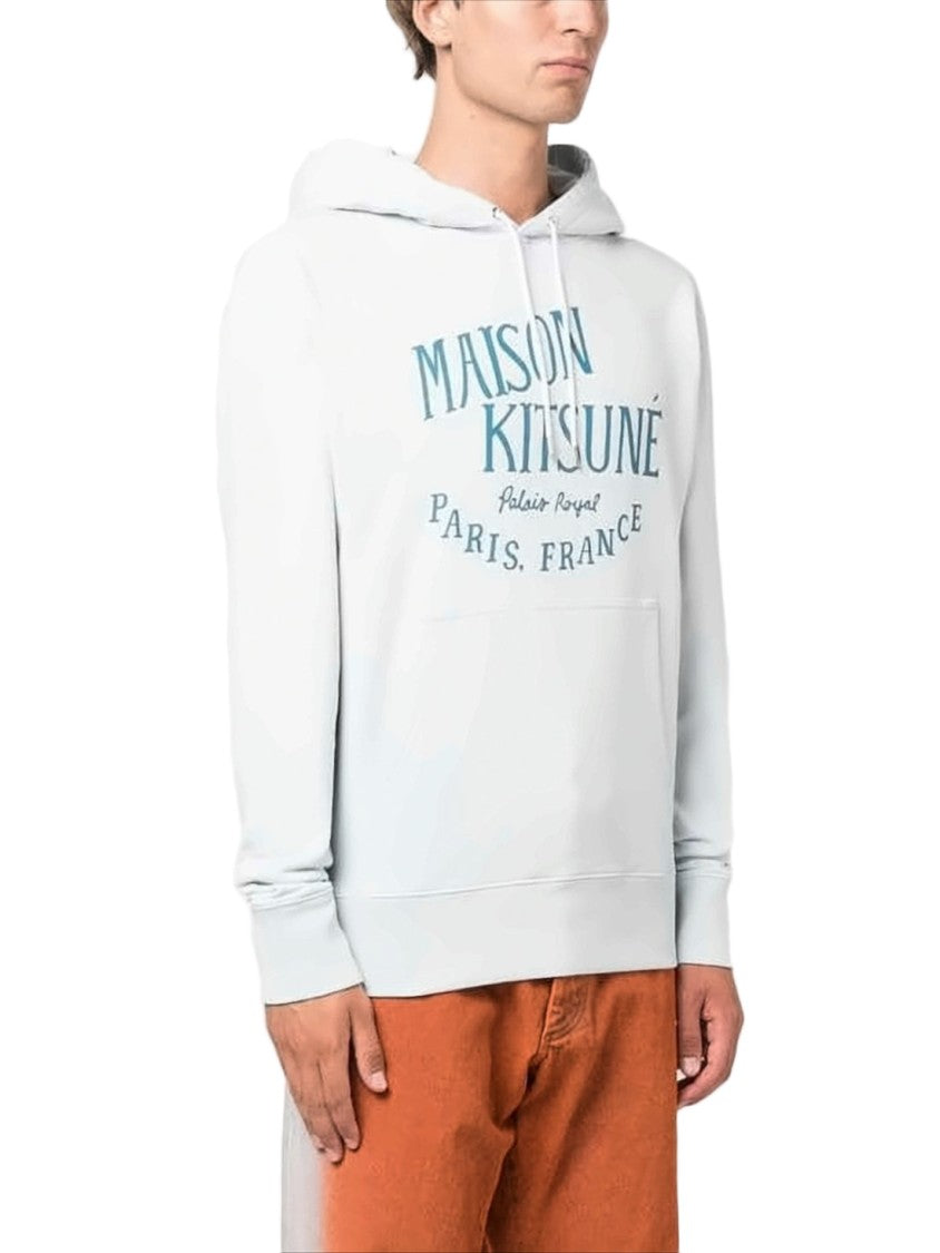 Maison Kitsuné Relaxed Fit Cotton Hoodie With Front Kangaroo Pocket