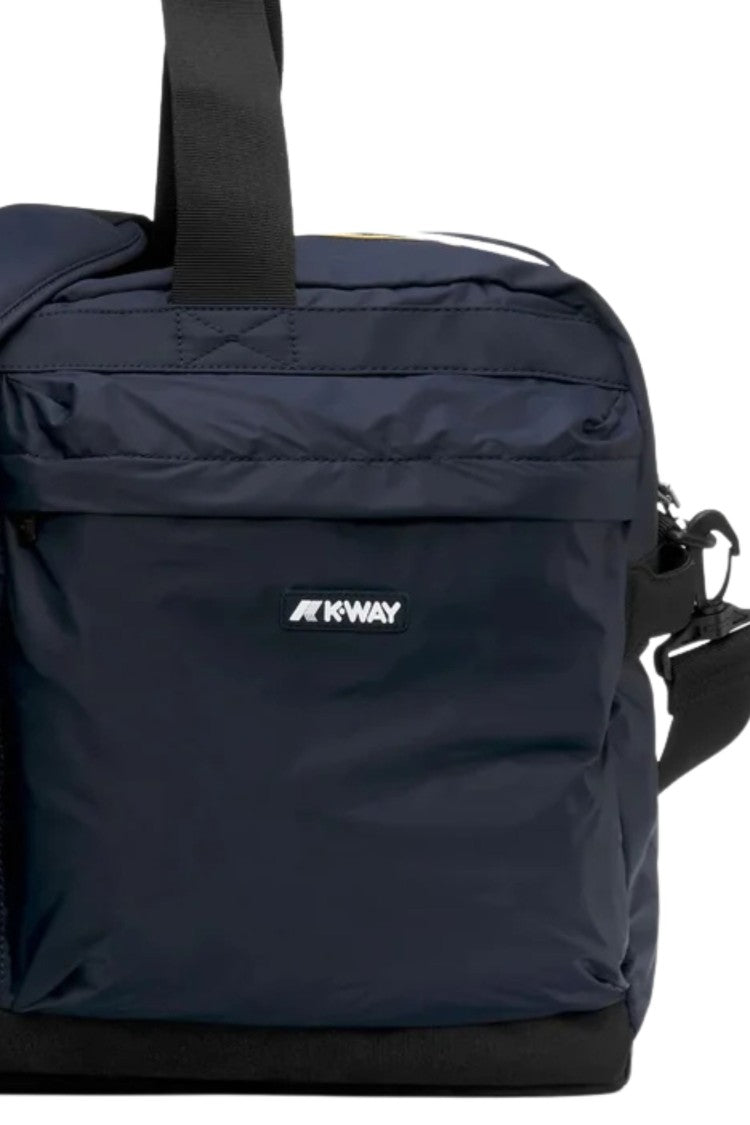 K-Way Blue Depth Ardelu Lightweight Nylon Duffle Bag