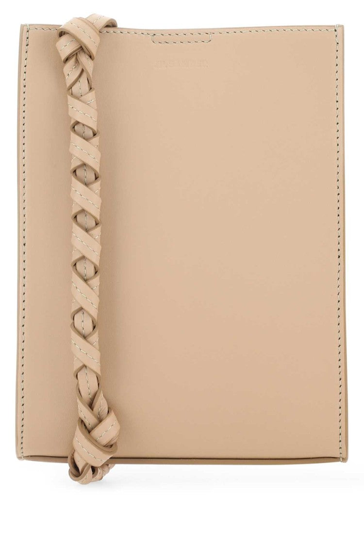 Jil Sander Skin Pink Leather Small Tangle Shoulder Bag