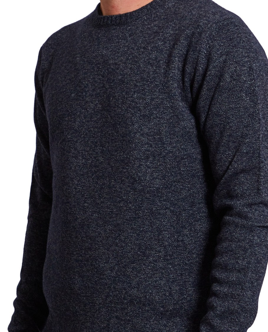 Harmont & Blaine Unique Blue Wool Blend Sweater