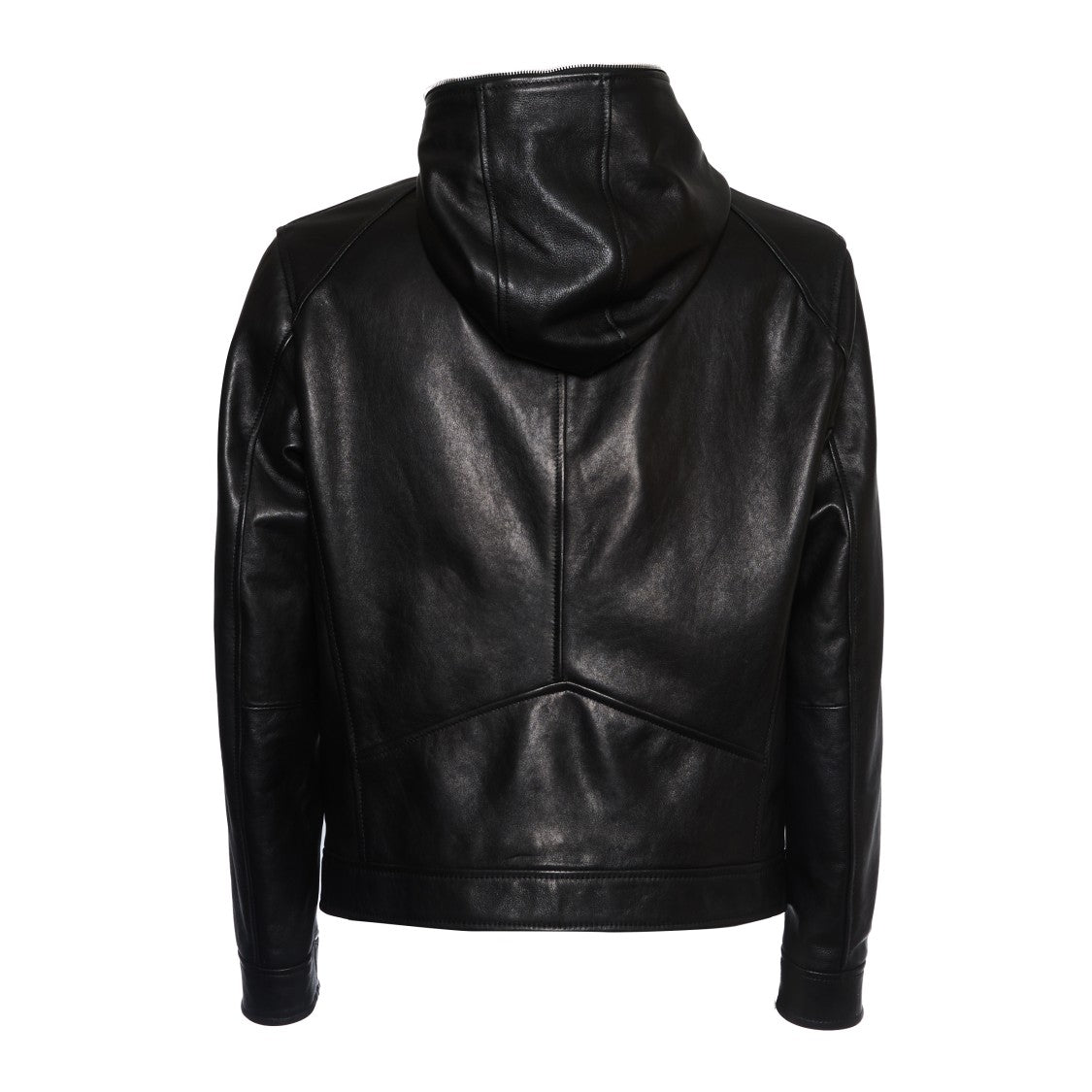 Dondup Biker Jacket With Modern Hood