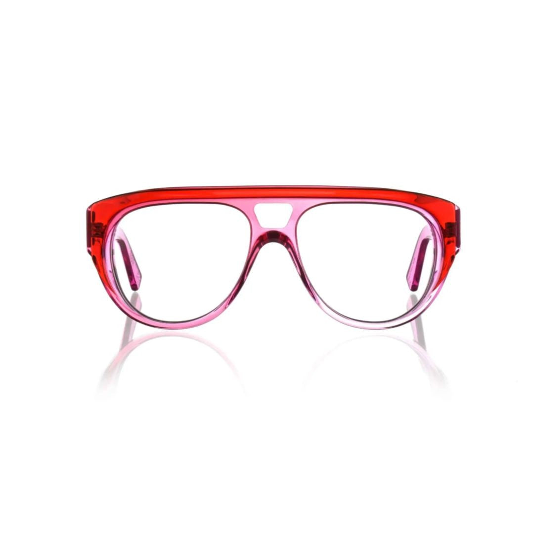 Kirk & Kirk Blaze Oversized Gradient Sunglasses With Keyhole Bridge