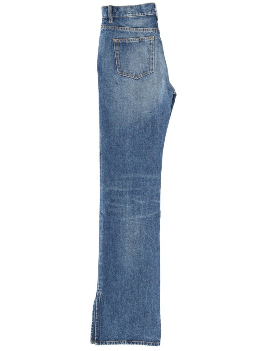 Chloé Cotton Flared Denim Jeans