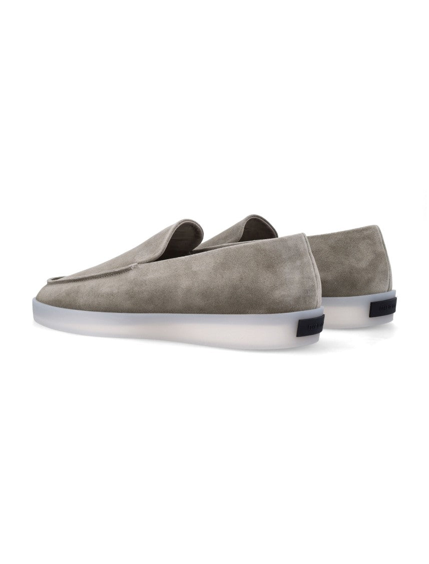 Fear Of God Suede Slip-On Loafer With Iconic Branding