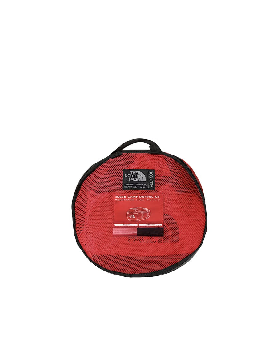 The North Face Compact Red Base Camp Xs Duffel Bag With Weather-Resistant Features