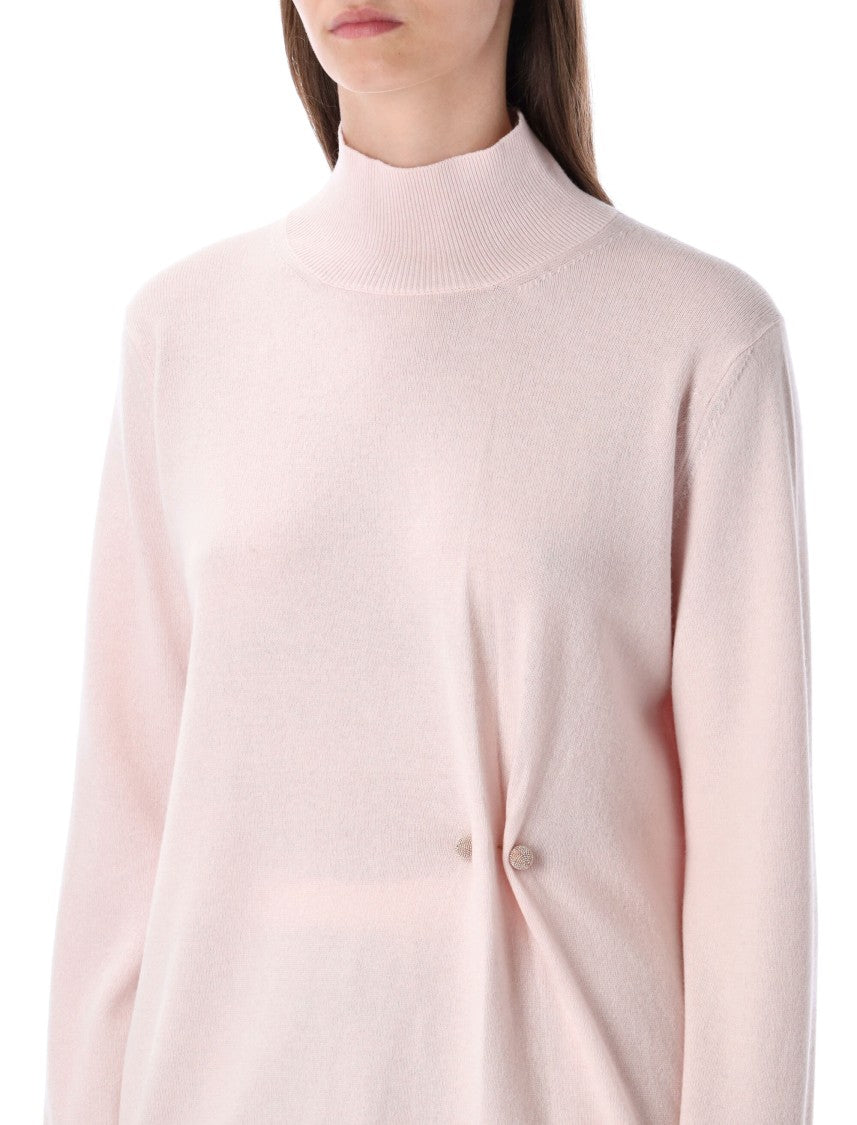 Fabiana Filippi High Neck Wool Sweater