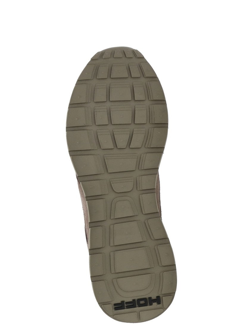 Hoff Brown Tone-On-Tone Laces Suede Sneakers
