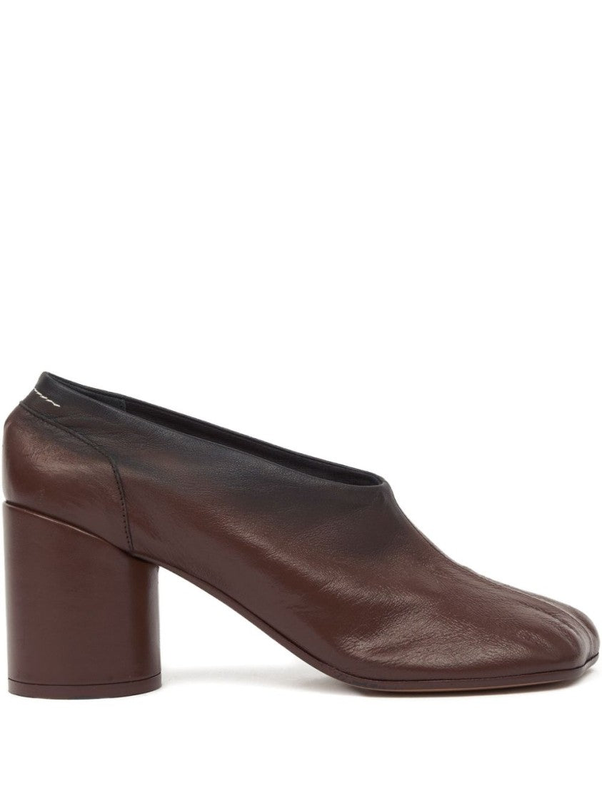 Mm6 By Maison Margiela Court Shoe In Ovine Leather