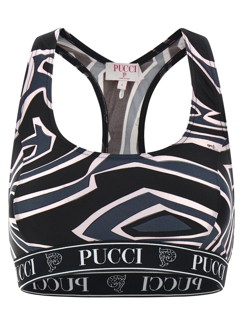 Emilio Pucci 'Labirinto' Sports Top