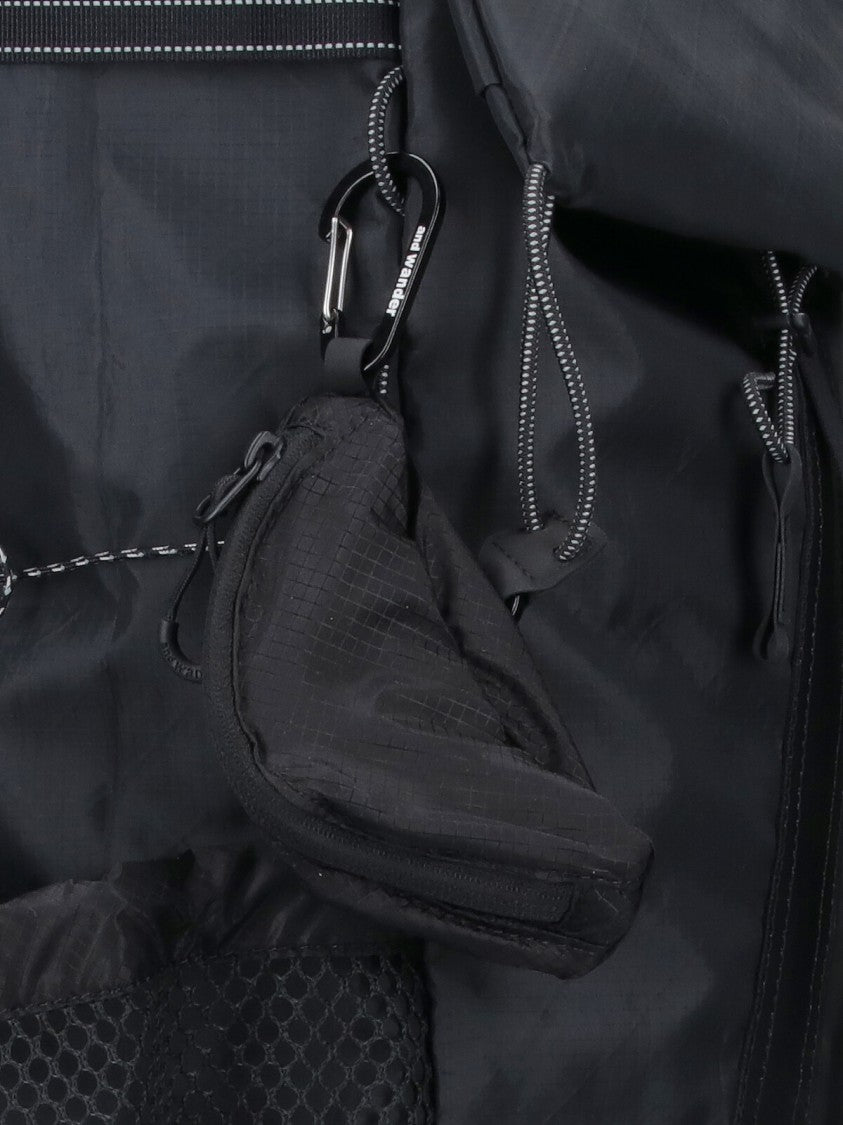 And Wander Black Ecopack 30L Fabric Backpack