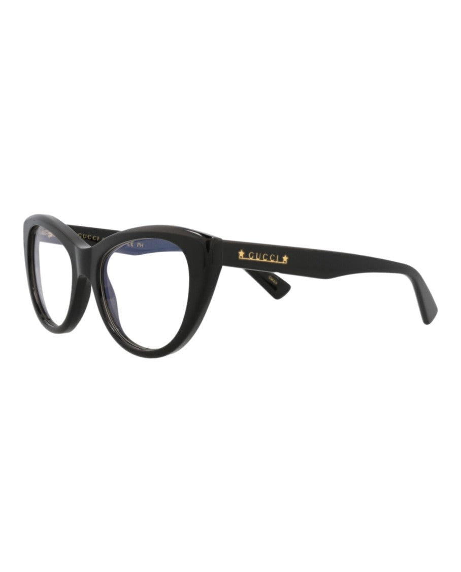 Gucci Cat Eye-Frame Acetate Sunglasses With Saddle Nose Bridge