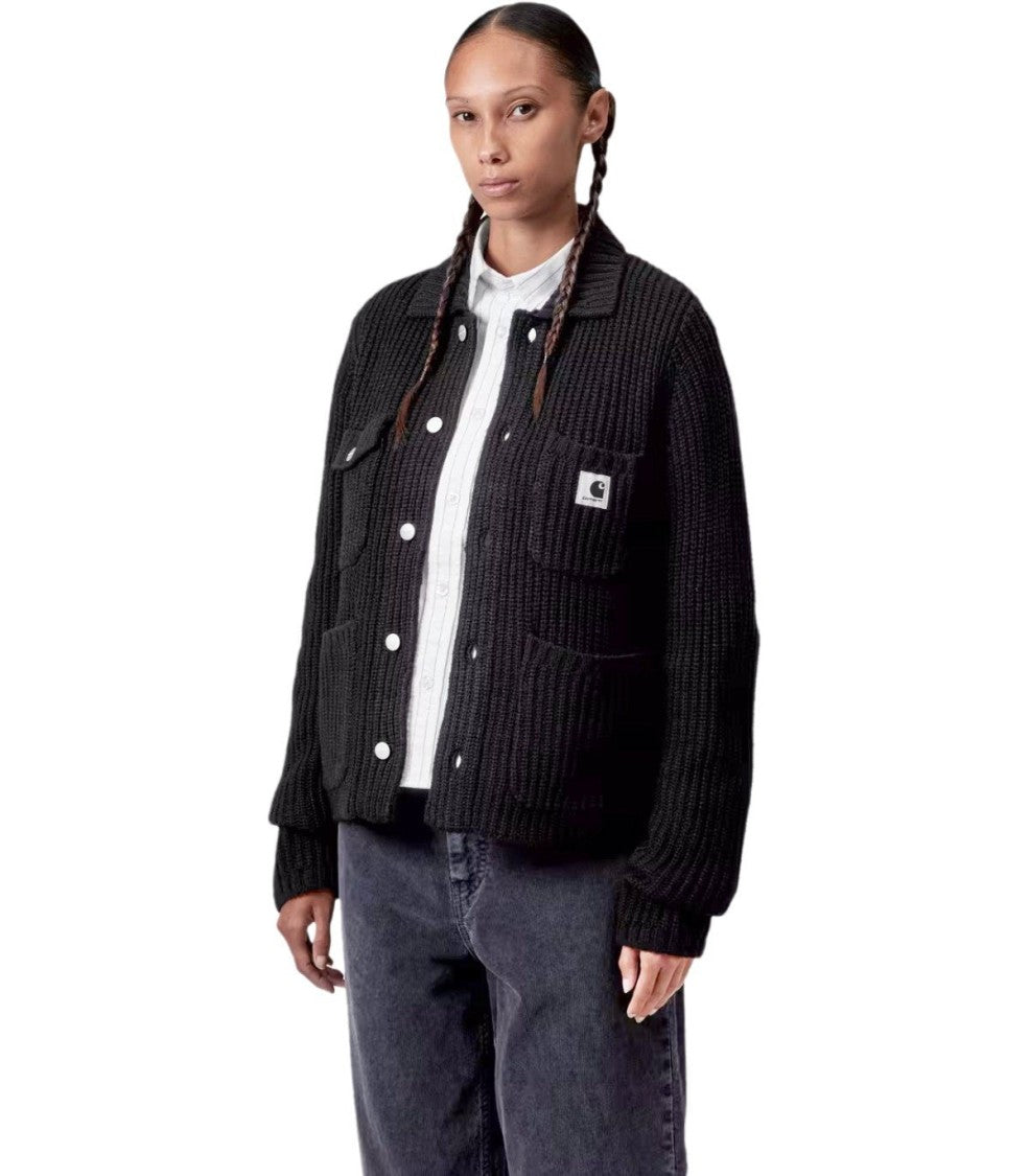 Carhartt Wip W' Michigan Black Cardigan