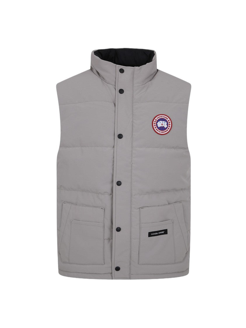 Canada Goose Sleeveless Padded Vest With Quilted Detailing