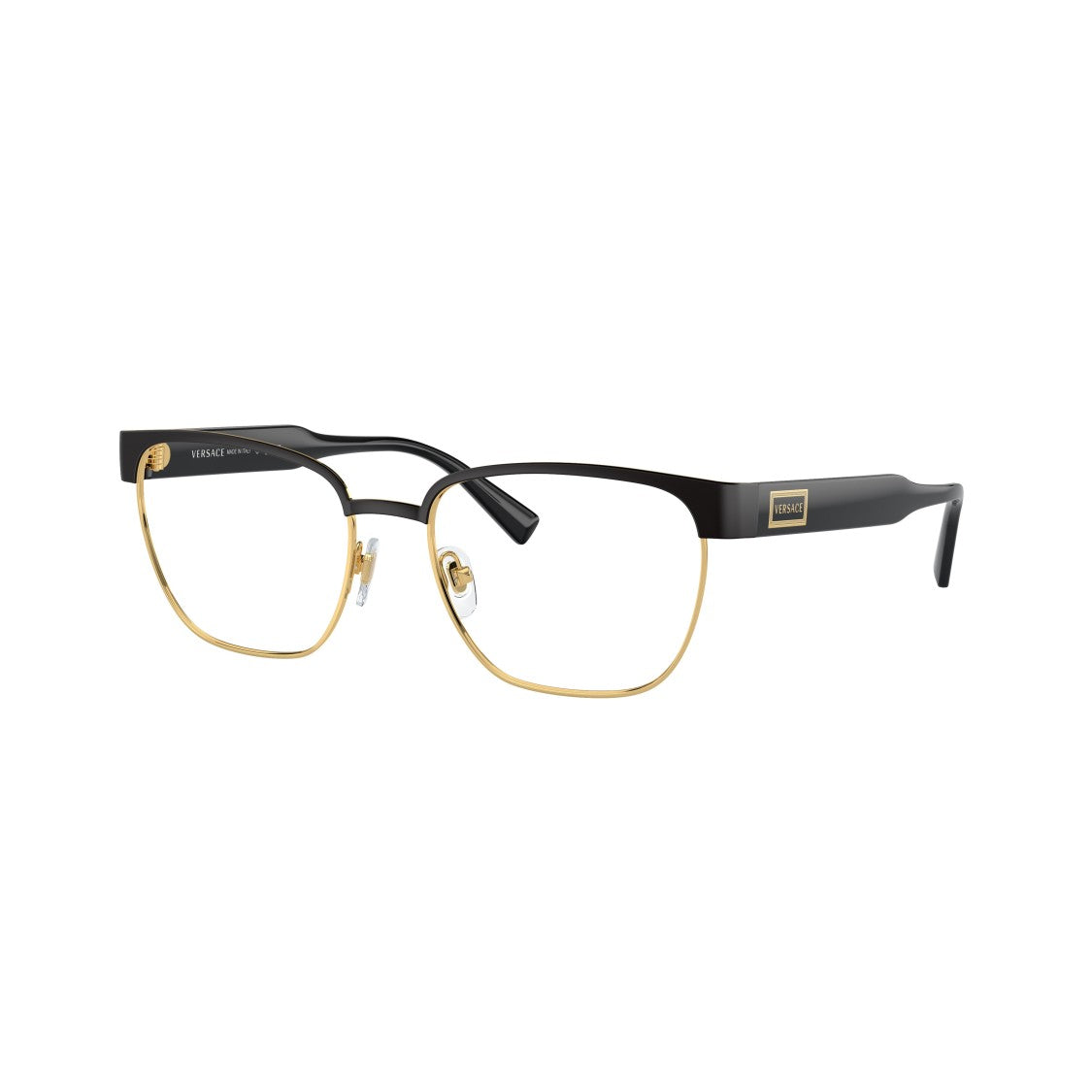 Versace 0Ve1264 Square Metal Frame Eyeglasses