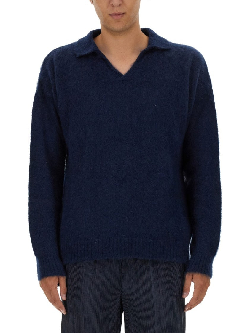 Family First Relaxed Fit Knitted Polo