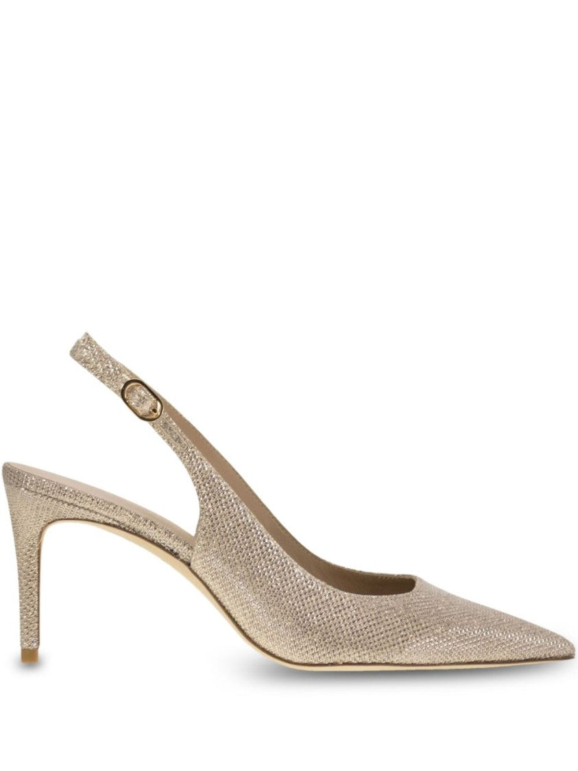 Stuart Weitzman Pointed Toe Slingback Flats