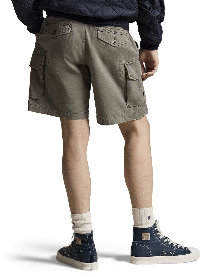 Polo Ralph Lauren Mid-Thigh Straight-Cut Shorts With Flap Pockets